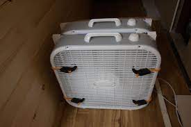 Three Stage Double Box Fan Air Filter Box Fan Air Filter Garage Fan