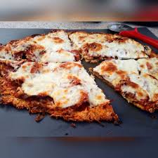 Keto Go Ceto Croute De Pate A Pizza A Base De Poulet Food Pizza Keto