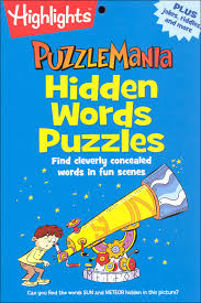 We did not find results for: Puzzlemania Hidden Words Puzzles Highlights For Children 9781629798332