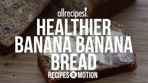 Typically 3, unless your bananas are super small, in which case we recommend 4. How To Make Healthier Banana Banana Bread Bread Recipes Allrecipes Com Youtube