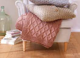 plaid im rechts links muster decke stricken muster decke stricken anleitung stricken und hakeln