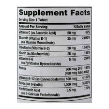 Vitamin a supplements in pakistan. Buy Nature S Bounty Super B Complex Folic Acid Vitamin C 150 Coated Tablets Vitamin Supplement Online At Special Price In Pakistan Naheed Pk