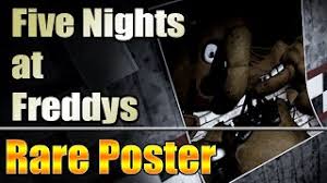 Maybe you would like to learn more about one of these? Rare Poster Not Golden Freddy Five Nights At Freddy S Youtube