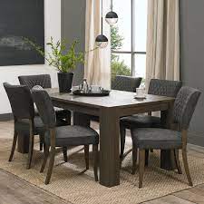 This dining table is paired with our chairs for the complete look. Bentley Designs Sierra Extending Dining Table 6 Chairs Seats 6 8 Costco Uk