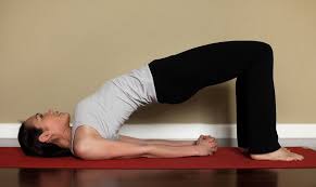 Bridge Yoga Pose Easy Yoga Poses Yoga Fitness Yoga Poses