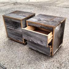Reclaimed Wood Bedside Table Grey With Images Reclaimed Wood Bedside Reclaimed Wood Bedside Table Wood Bedside Table