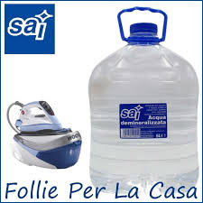 Tutti bevande cura casa cura persona pet care sala alimentari salumeria e gastronomia. Sai Acqua Demineralizzata 5 Lt