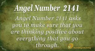 Angel Number 2141 Meaning Power Of Positivity Sunsigns Org
