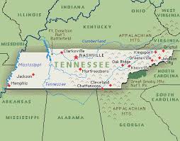 World time zones super microfiber travel towel. Tennessee Map Google Map Of Tennessee Gmt