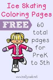 They are able to play games in the nursery like numbers match games and alphabet puzzles and ice skating coloring pages.such a lot of fun they could have and share with another kids. Ice Skating Coloring Pages Freebie In All You Do