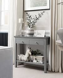 Aldwych Small Black Console Table Neptune Black Console Table Black Console Table Decor Console Table Styling