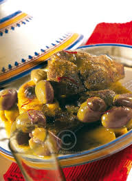 Jarrets De Veau Aux Olives M Slalla Recette Tajine De Veau Veau Aux Olives Recette Tajine