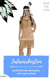 Indianer Kostum Aponi Fur Damen Indianer Kostum Frau Indianerin Kostum Indianer Kleid