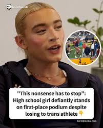 This nonsense has to stop": High school girl defiantly stands