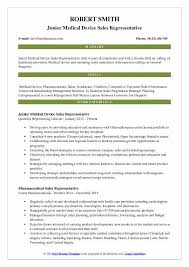 Medical Device Sales Representative Resume Samples Qwikresume