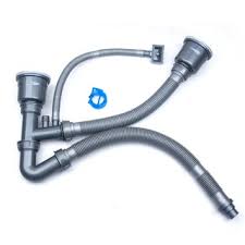 The purpose of the air gap is to allow air to be drawn into and pushed out of the drain. Drain Kit For Double Kitchen Sinks With Sink Strainer Drain Hose Double Sink Shopee Malaysia
