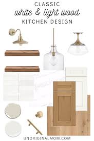 When it comes to kitchens, white, gray, blue, red, yellow and green are very good options. Kitchen Remodel Classic White Light Wood Kitchen Design Unoriginal Mom