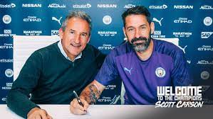 Scott carson)‏ ولد 3 سبتمبر 1985 في إنجلترا، هو لاعب كرة قدم إنجليزي يلعب مع ديربي كاونتي كحارس مرمى. Ù…Ø§Ù†Ø´Ø³ØªØ± Ø³ÙŠØªÙŠ ÙŠØ¶ÙŠÙ Ø³ÙƒÙˆØª ÙƒØ§Ø±Ø³ÙˆÙ† Ø¥Ù„Ù‰ Ø­Ø±Ø§Ø³ Ù…Ø±Ù…Ø§Ù‡ Ø¨ÙˆØ§Ø¨Ø© Ø§Ù„Ø´Ø±ÙˆÙ‚ Ù†Ø³Ø®Ø© Ø§Ù„Ù…ÙˆØ¨Ø§ÙŠÙ„