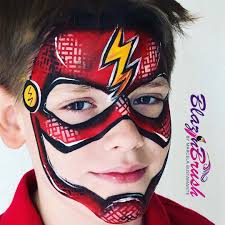 15 Likes 1 Comments Marcela Bustamante Blazinbrushbodyart On Instagram Book Your Superhero Face Painting Face Painting Halloween Face Painting For Boys
