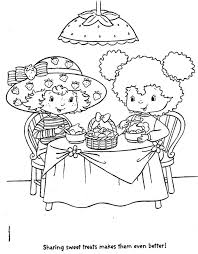 Coloring Pages Coloring Pages Strawberry Shortcake Printable For Kids Adults Free