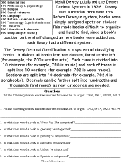 dewey decimal worksheet halloween math worksheets grade 5