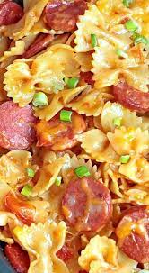 One Pot Kielbasa Pasta Recipe Pasta Dishes Food Recipes Sausage Recipes