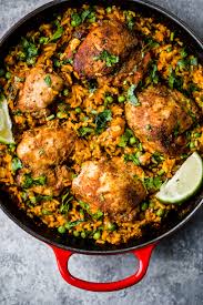 No need to drain beans, however, i do for my puerto rican rice and beans. Mama S Puerto Rican Chicken And Rice Arroz Con Pollo Ambitious Kitchen