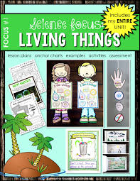 An Entire Unit For The Needs And Characteristics Of Living Things Characteristics Of Living Things Science First Grade Science