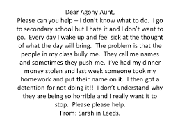 Sorry if i didn't answer ur question!!! Agony Aunt Letter Teaching Resources