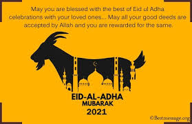 Eid ul adha is just about to come and the preparations for the key islamic event are already started. Eid Ul Adha Mubarak Wishes 2021 Bakrid Messages Quotes