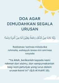 Doa Agar Dimudahkan Segala Urusan