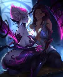 Evelynn and Kaisa – Araneesama – League of Legends