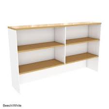 Adiroffice wood home office paper storage 12 shelf file desk stand organizer. Office Hutch Storage Filing Shelves Universal Fit