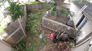 How To Clear An Overgrown Backyard Timelapse Overgrown Backyard Backyard Projects