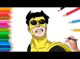 How to draw Sinister Mark ( Invincible )