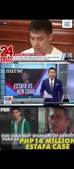 Ken Chan Alleged in Estafa Case