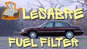 How To Replace A Fuel Filter In A Buick Lesabre Youtube