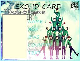 Cut them out with scissors or a utility knife and straight edge. Exo Id Card Sample By Stellaseleria On Deviantart