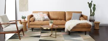 Briar Leather Sectional In 2020 Leather Sectional Livingroom Layout Leather Chaise Sectional