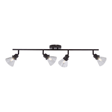 Veroca rectangle ceiling light by b lux 818440eu w lightology. Fulton 4 Light Led Bronze Adjustable Ceiling Spot Light Clear Glass 36 In W X 8 In H X 5 In D Overstock 28386942