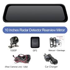 Hi all, i wanted to share this quick video with you on how to install a radar detector using your rear view mirror for power. Addkey 10 Inch Stream Radar Detector Car Dvr Rearview Mirror Camera Double 1080p Registrar Dashcam Speedcam Antiradar For Russia Kjop Til Lave Priser I Nettbutikken Joom