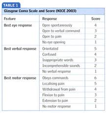 Coma severity based on eye (4), verbal (5), and motor (6) criteria. The Glasgow Coma Scale And Other Neurological Observations Document Gale Onefile Health And Medicine