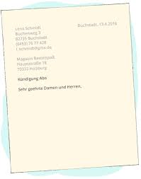Einen Formalen Brief Schreiben Kapiert De