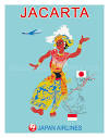 Art Prints & Posters - Jacarta - Japan Air Lines (JAL) - Jakarta ...