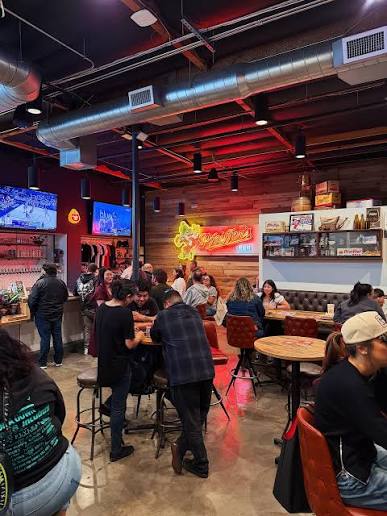 Guests inside of Pfeiffer Brewing Co.