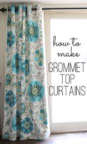Grommet curtains come in dozens of fabrics, styles and colors for just about any décor style. Grommet Top Curtains Tutorial A Step By Step Free Guide Grommet Top Curtains Diy Curtains Home Diy