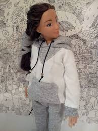 Product title barbie ken fashionistas doll #139 with red hair and. Lammily Doll Outfit Hoodie Doll Fashion Lammily Clothes Etsy Lammily Clothes Doll Clothes Fashion
