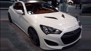 Maybe you would like to learn more about one of these? 2013 Hyundai Genesis Coupe 3 8 Turbo White Color Exterior Portland Auto Show 2013 Youtube