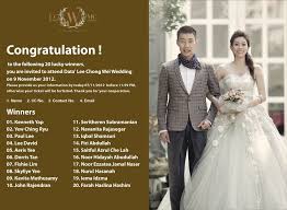 We did not find results for: Lee Chong Wei S Wedding Invitation Miri City Sharing