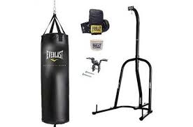 Everlast Single Station Heavy Bag Stand With Heavy Bag Kit Punching Bag Stand Best Punching Bag Heavy Bag Stand
